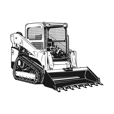 skid steer graphic|free skid steer clip art.